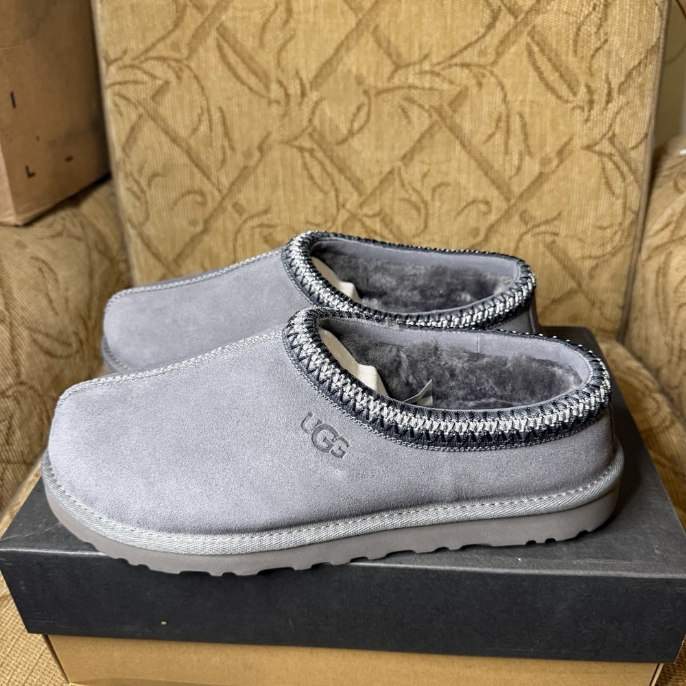 UGG Men's Tasman II Slippers Dark Grey Model 1174671 Size 10 New